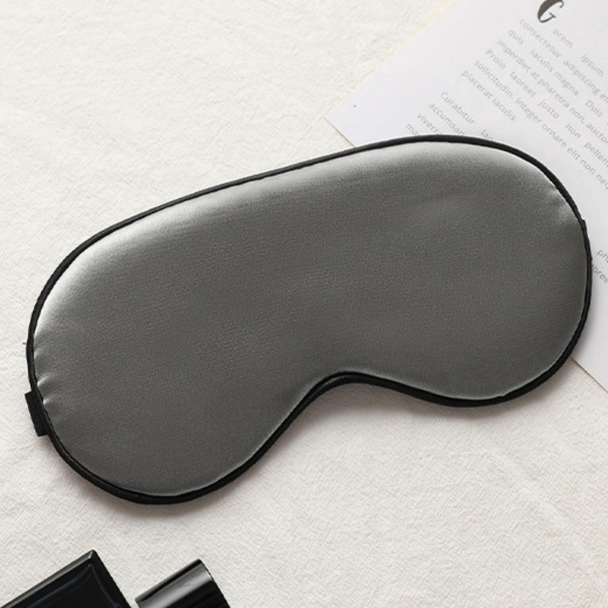 Zijden Slaapmasker - Zwart