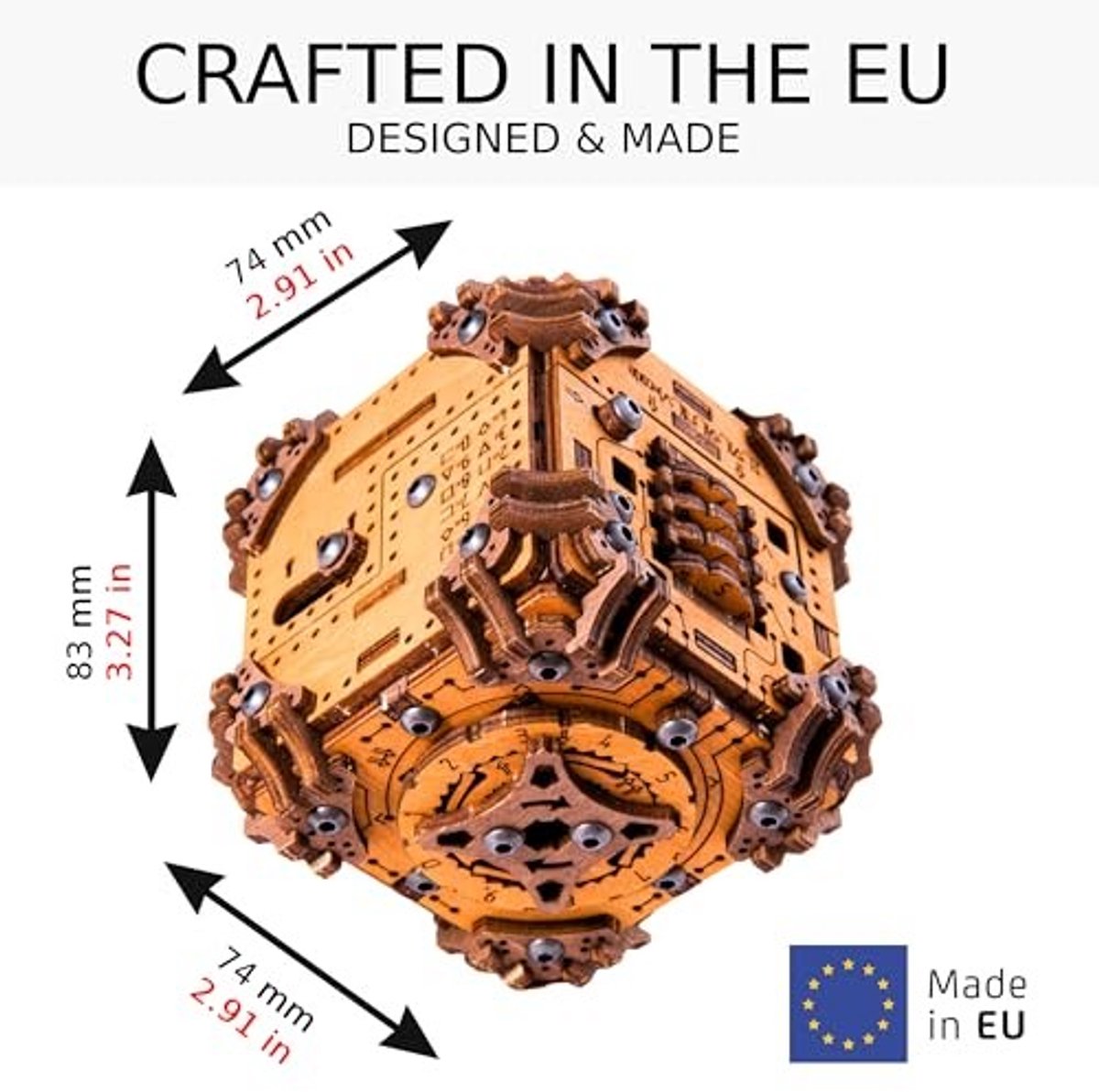 Houten Puzzelbox - 3D Breinbreker voor Volwassenen