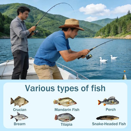 16-delige Set Lepels voor Vissen - Spinner Lures voor Forel, Baars en Snoek - Waterdichte Visaccessoires voor Alle Weersomstandigheden — afbeelding 4
