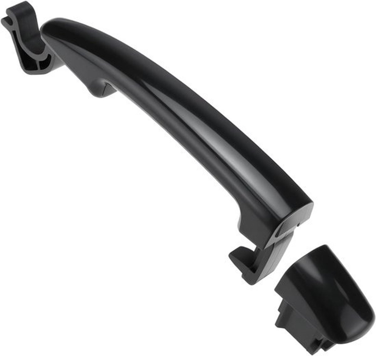 Schuifdeur Handvat - Portiergreep Buitenkant - Soepele Deur Bediening - ABS Kunststof Materiaal - 23.5 x 9.3 x 4.2 cm