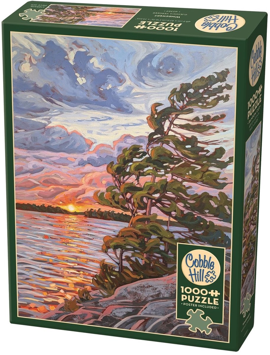 Puzzel 1000 stukjes met natuurmotief - Inclusief puzzelposter