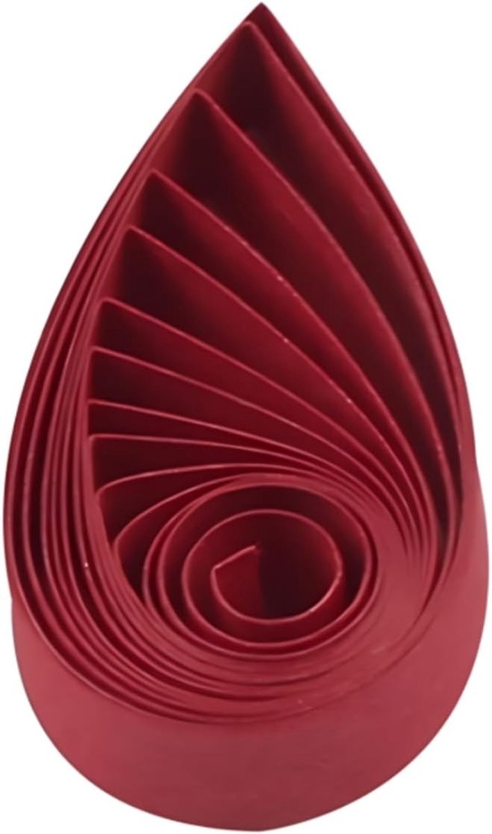 Pestal Pink Quilling Paper Strips 5mm voor Creatieve Ambachten en Origami - Maroon No.20, 25.4 x 10.16 cm