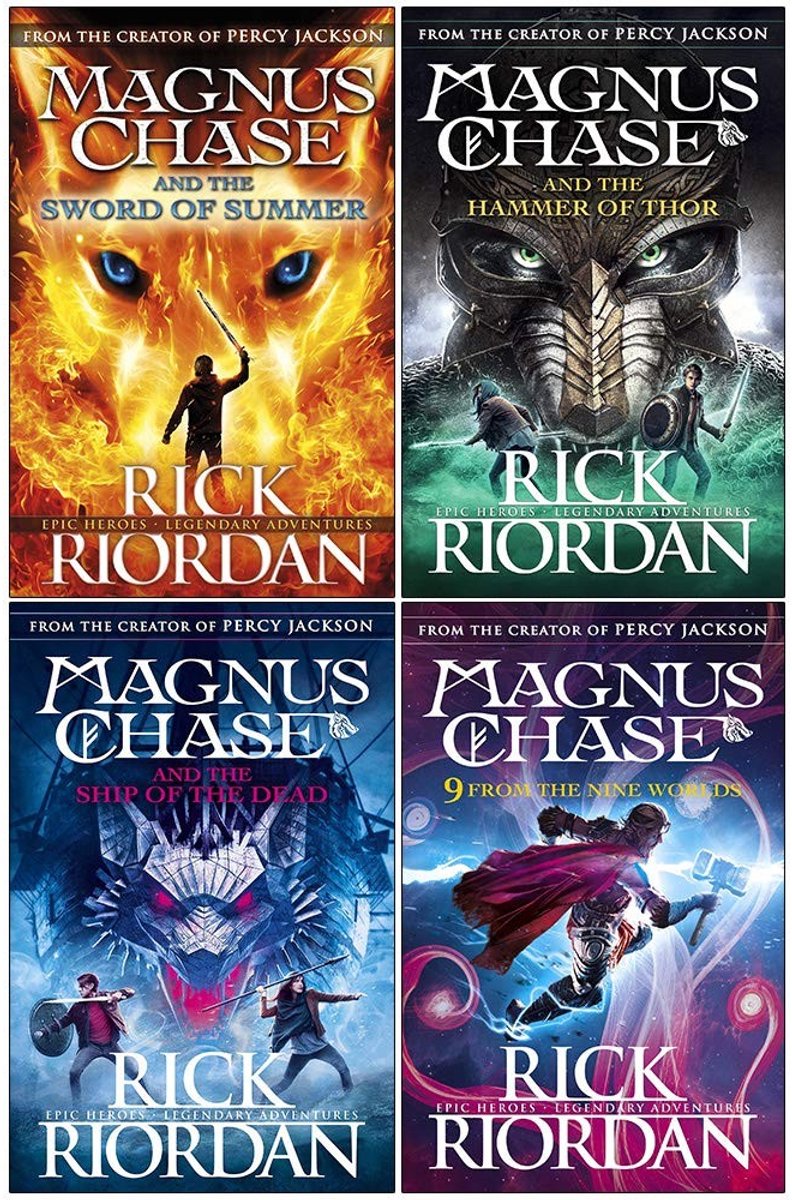 Boekenset Magnus Chase - 4 delen in hardcover