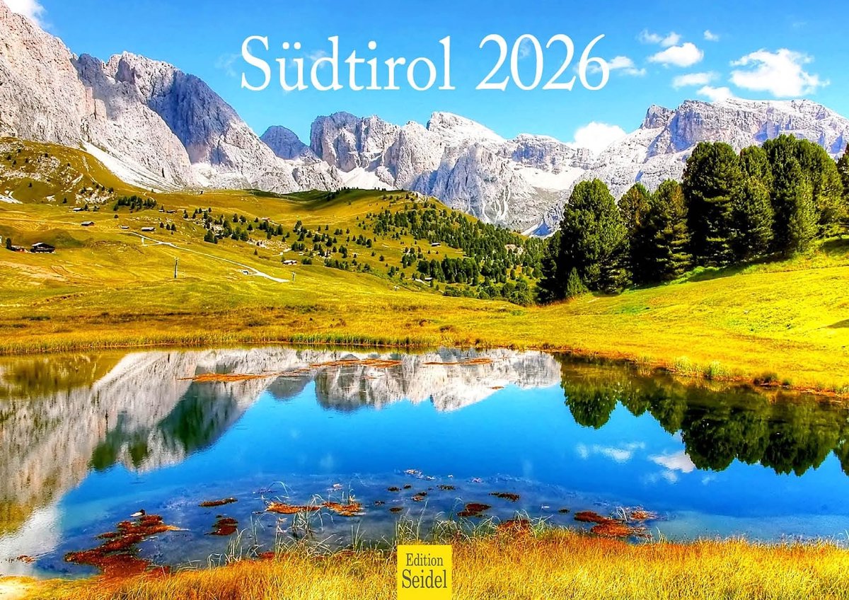 Wandkalender Zuid-Tirol 2026 - A3