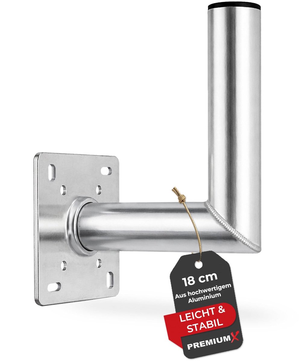 Wandbeugel voor satellietschotel - Aluminium - 18 cm
