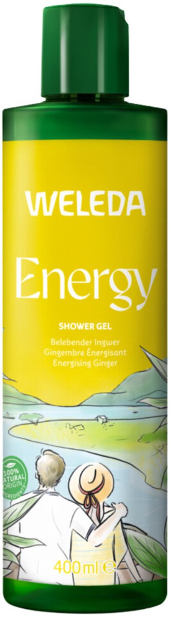 WELEDA - Gember Douchegel Energy - 3 x 400 ml - Voordeelverpakking