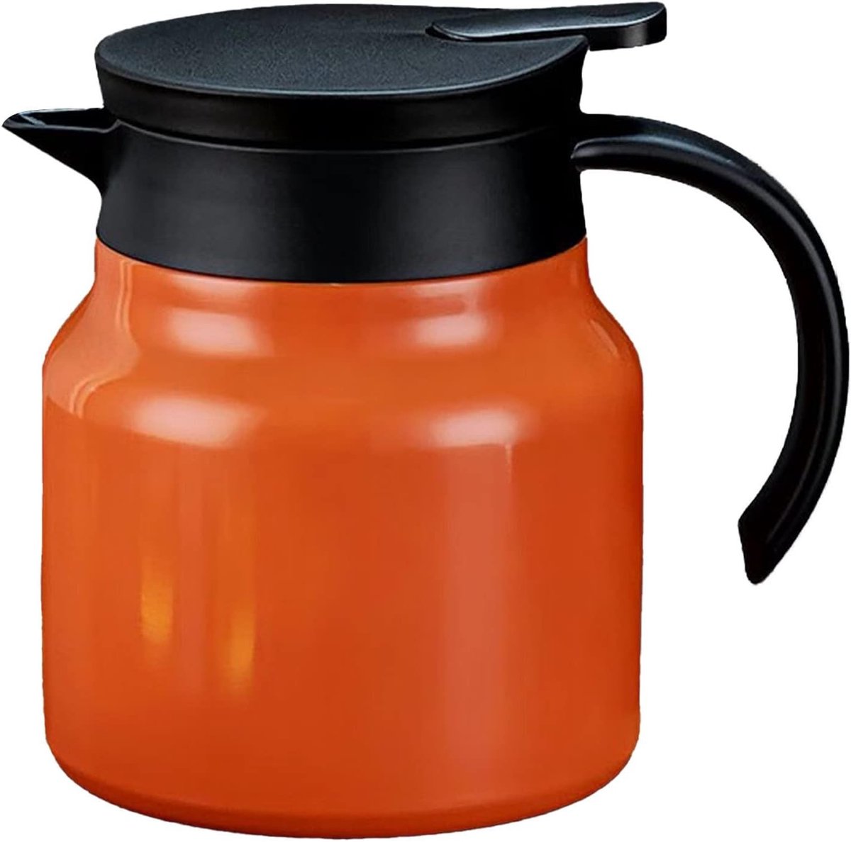 Isolerende Koffiekan van RVS 1L met Verwijderbare Thee-ei en Warmhoudfunctie voor Koffie en Thee
