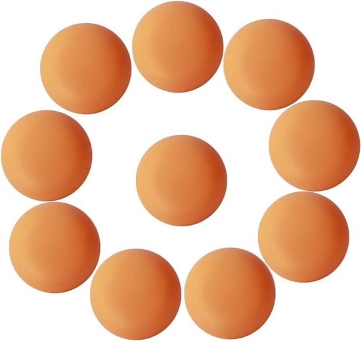 Tafeltennisballen - Pingpongballen Ballen - Wedstrijd en Entertainment - Naadloze Constructie - 40+ Diameter - Geel