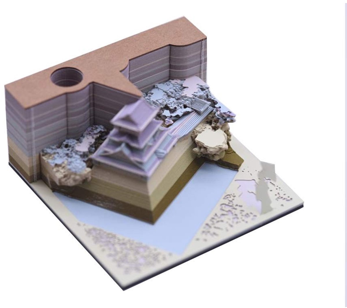 3D Stick Notities Notitieblok - Creatief Ontwerp met 170 Vellen