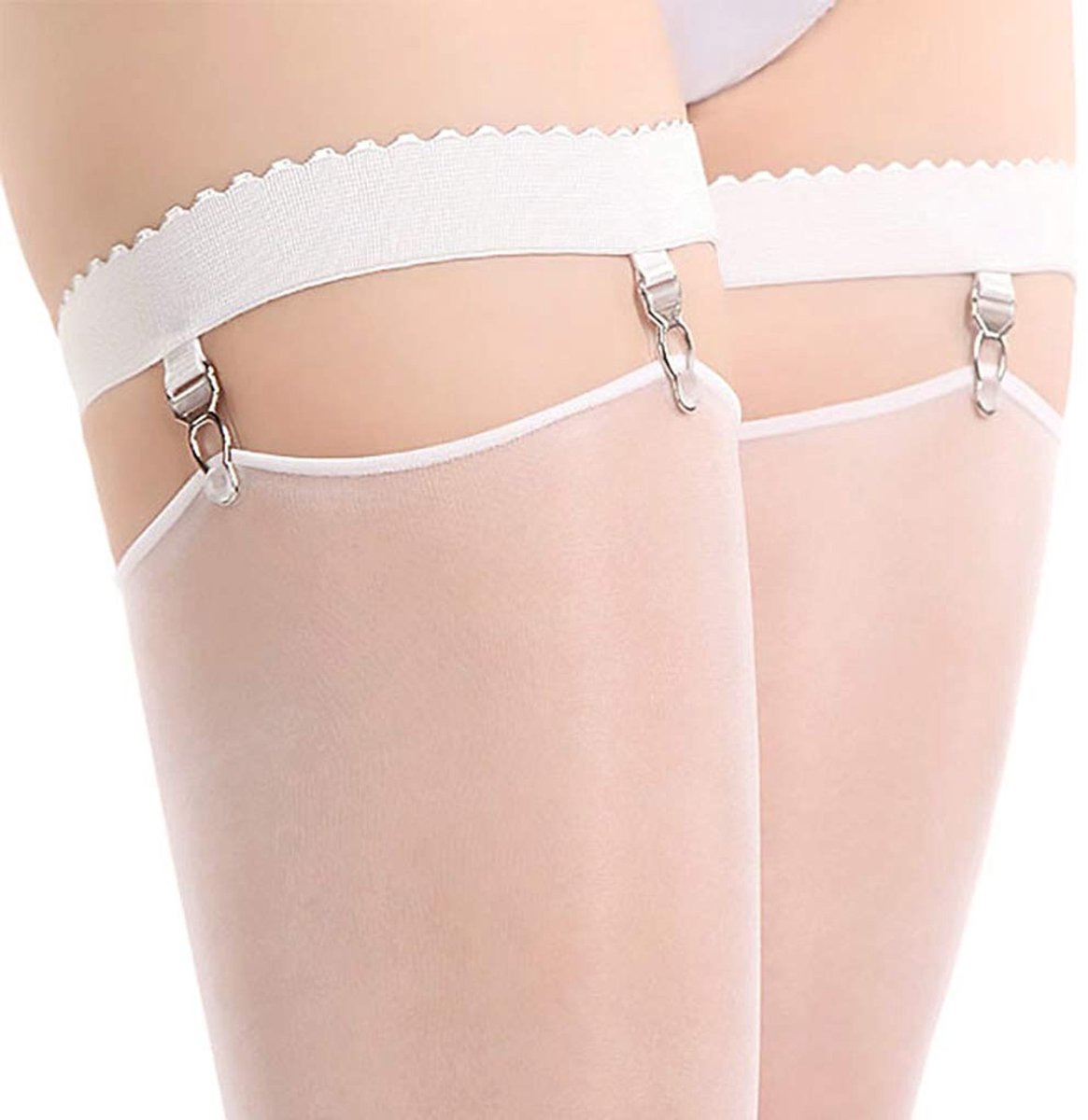 Elastische Anti Slip Kousenbanden - 2 Stuks