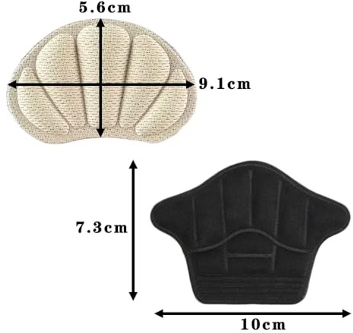 Heel Shoe Pads - 8 Paar