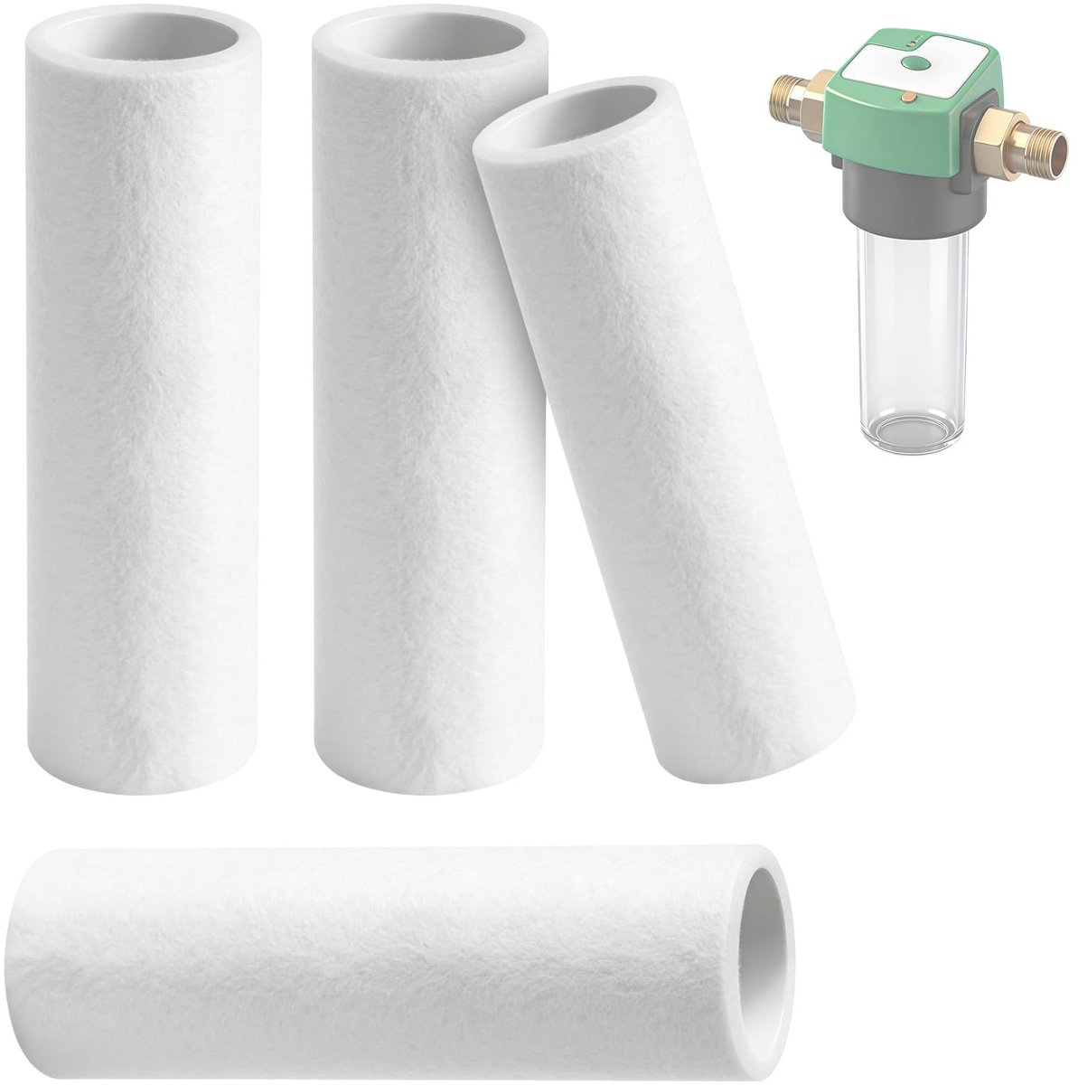 Vervangfilters 50 µm voor Grünbeck Waterfilter - Set van 4