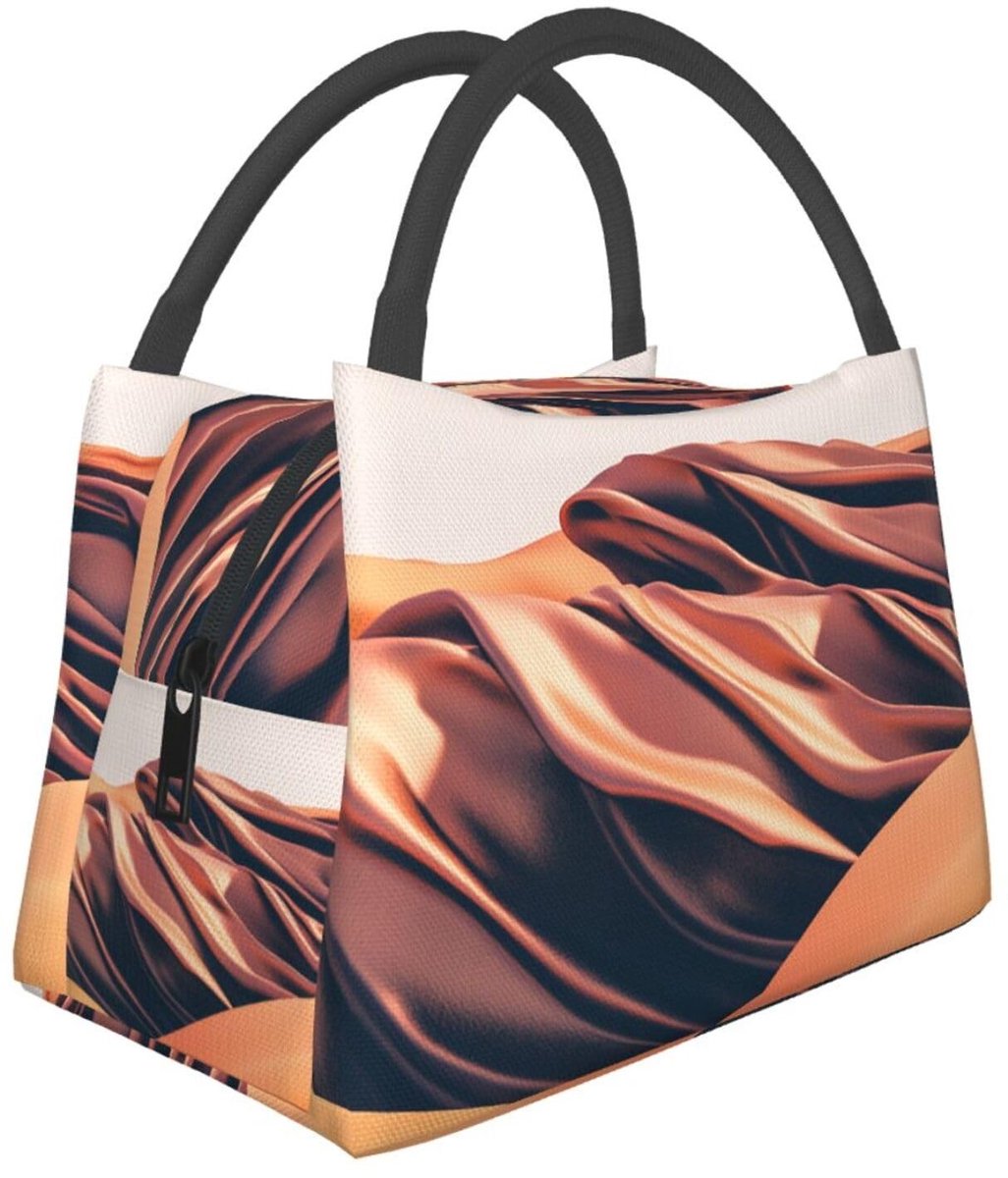 Opvouwbare Koeltas - Geïsoleerde Lunchbox - Dunewhisper Print