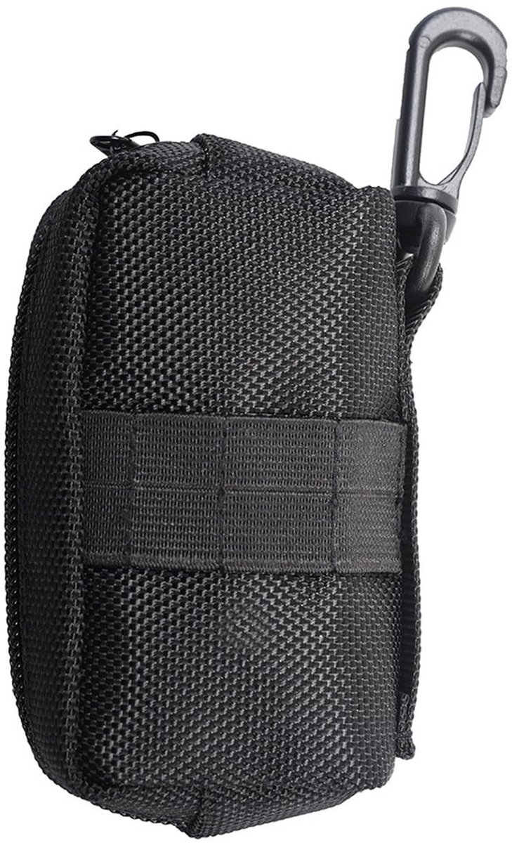 Golf Heuptas met Clip en Rits - Zwart