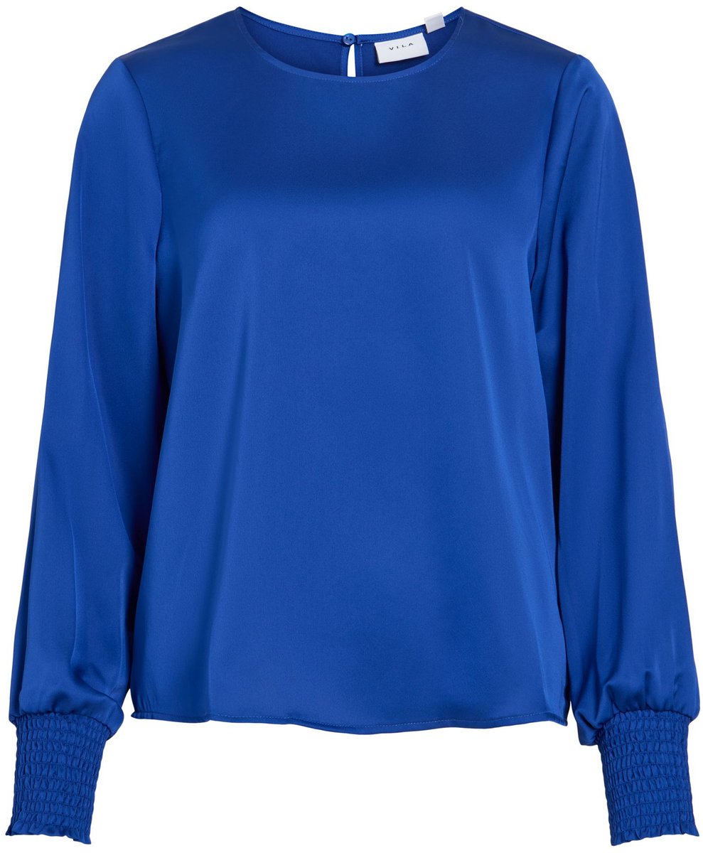 VILA Top met lange mouwen VIELLETTE ronde hals