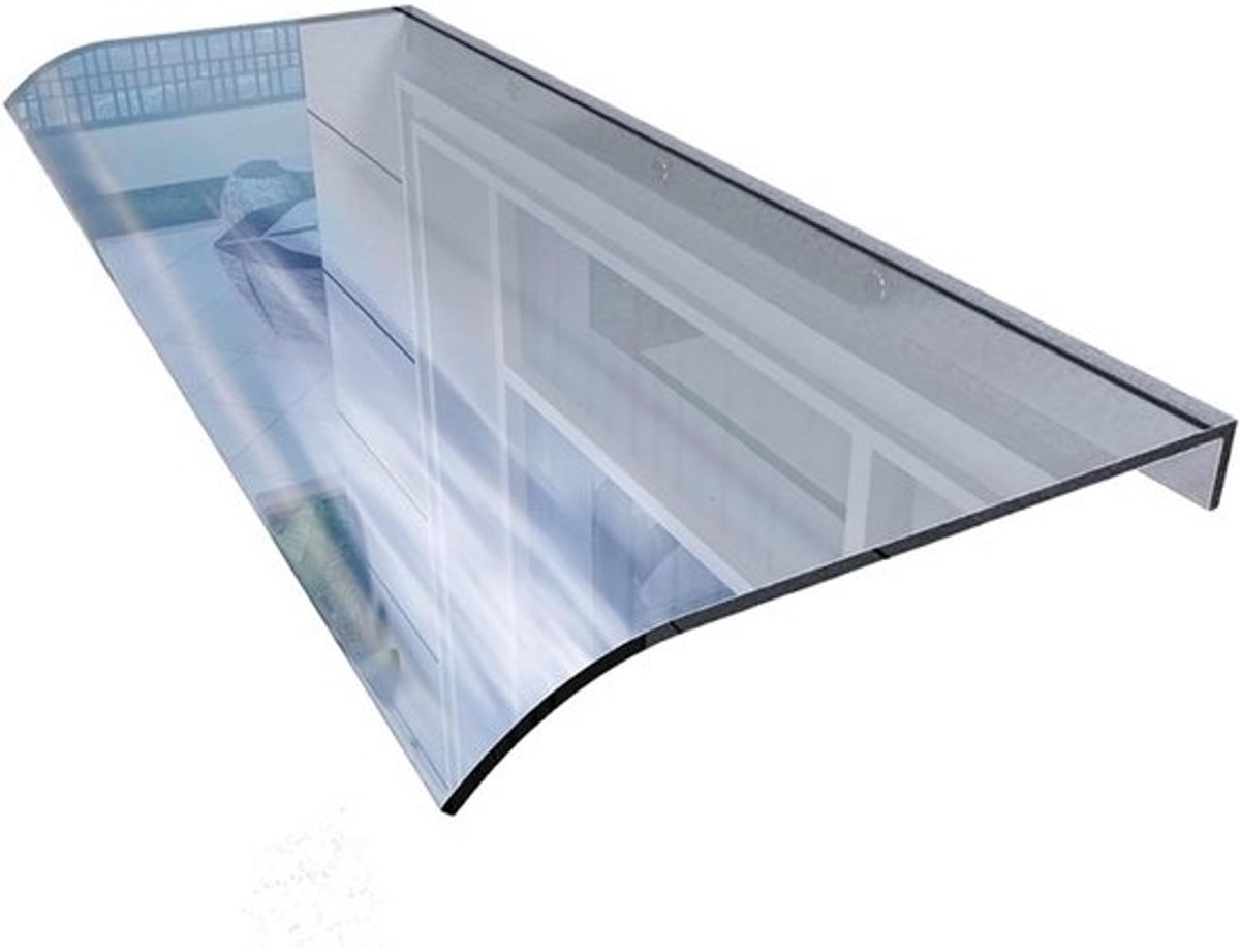 Deurluifel - Regenscherm Voordeur - Huis Beschermen - UV-Bestendig - 40x250cm - Transparant