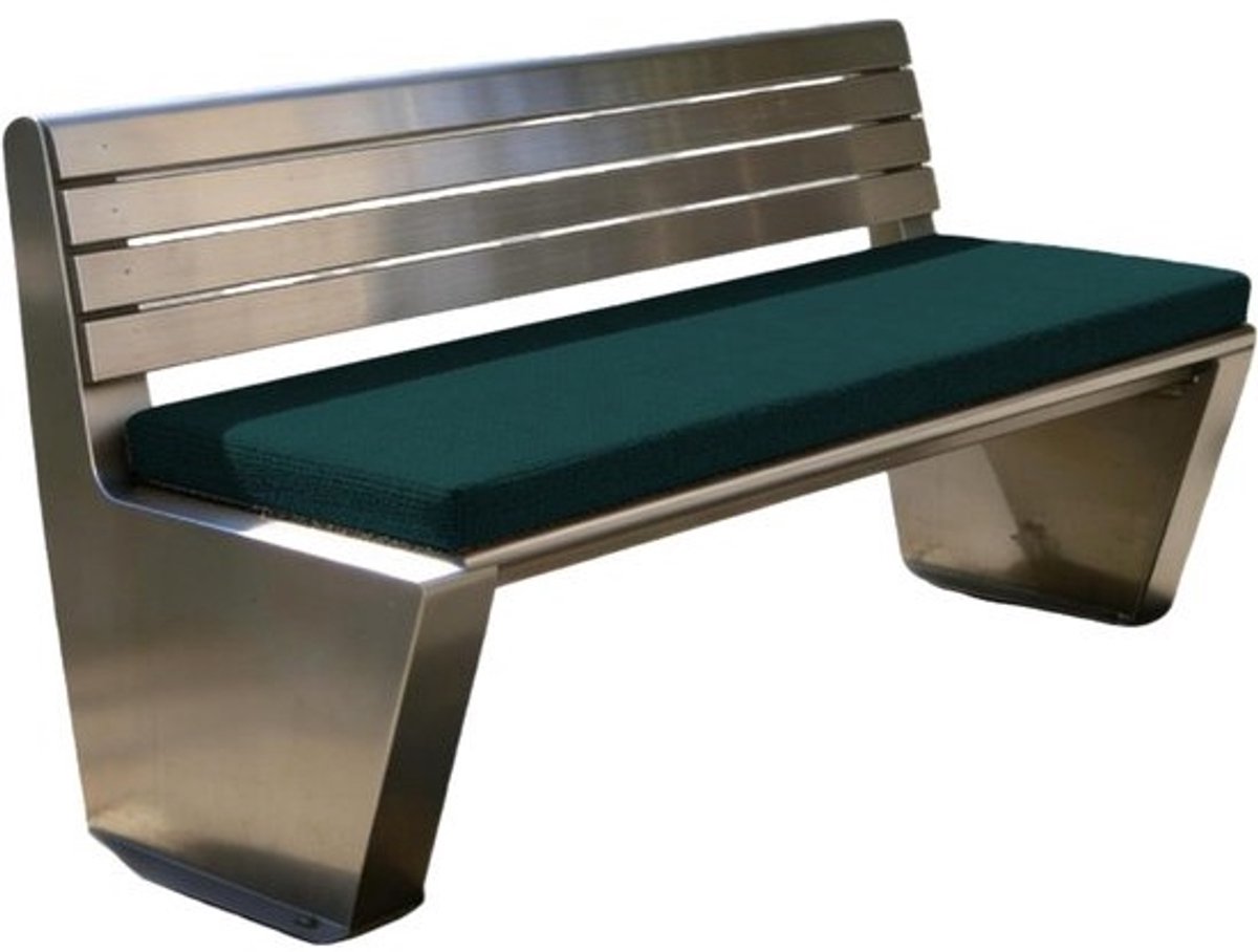 Bankkussen Rechthoekig - Zitkussen Vloerkussen - Comfortabele Zitplek Creëren - Antislip Onderkant - 50 x 98 cm - Groen