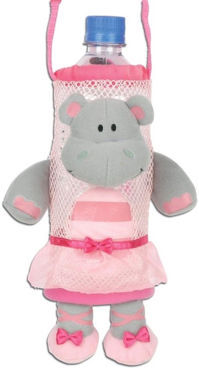 Fles Houder - Fles Buddy - Fietsen Met Kinderen - Verstelbare Riem - 725 x 35 cm - Roze