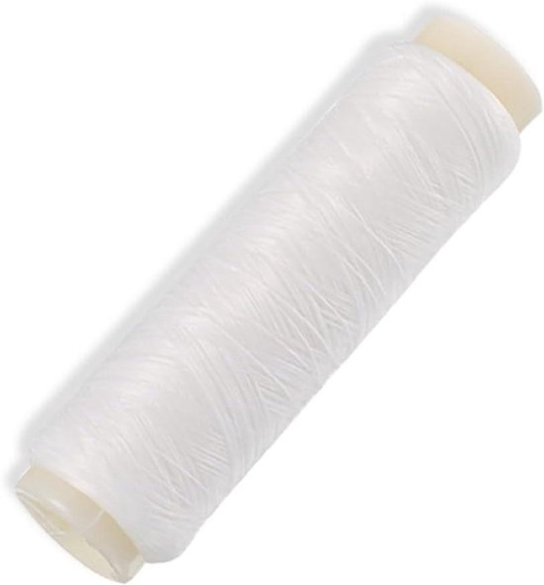 Visdraad Nylon - Vislijn Elastisch - Vissen Ijsvissen - Onzichtbaar Stretchy - 0.51 x 2.54 cm - Wit