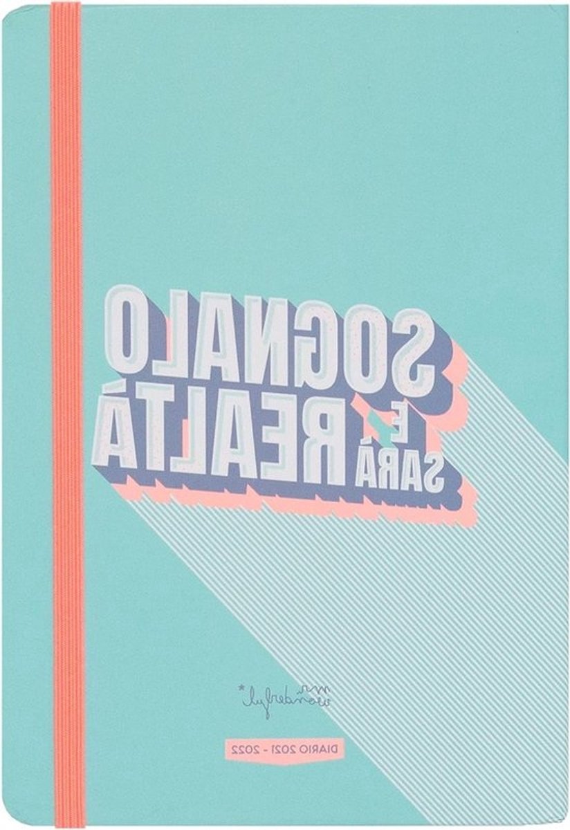 Schoolagenda Klein - Dagplanner Student - Dagelijkse Planning - Draadheft 180 graden - Klassiek formaat - Veelkleurig