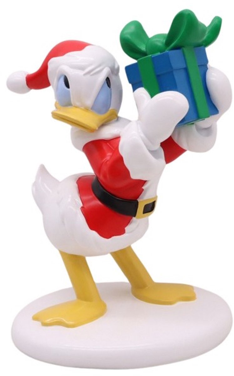 Disney Home 3D Statue - Donald Duck With Present