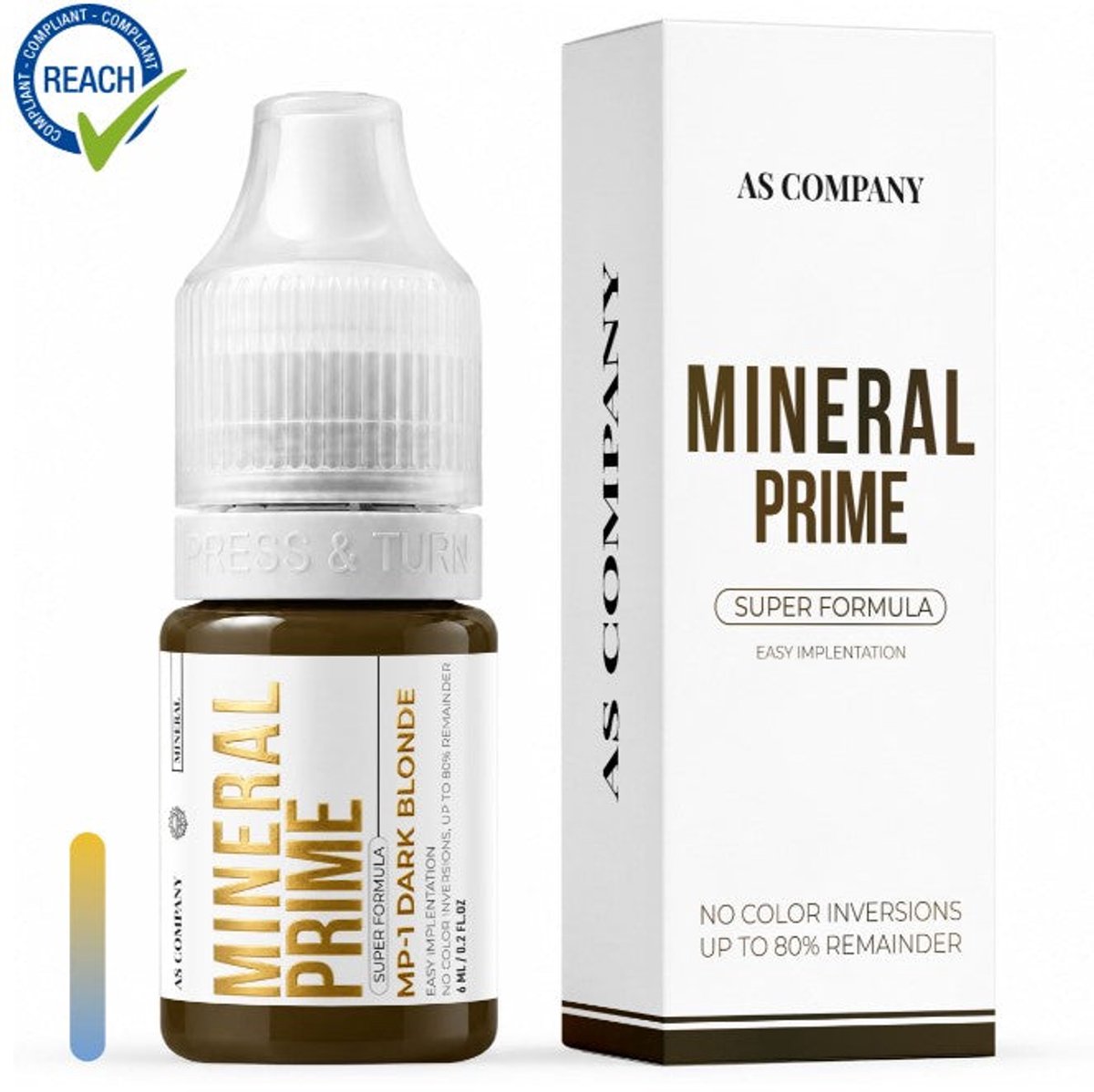 ASCompany MP1 Dark Blonde 6 ml – Mineral Brow Pigment