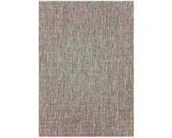 Buitenkleed | Zagora | Strepen | Beige | 280x370 cm | Buitentapijt | Tuintapijt