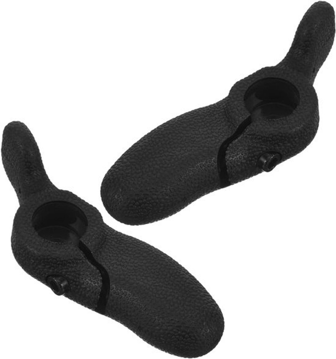 Fiets Stuurgrepen - Handgrepen Fiets - Comfortabel Fietsen - Rubberen Materiaal - 13 x 4 x 2 cm - Zwart