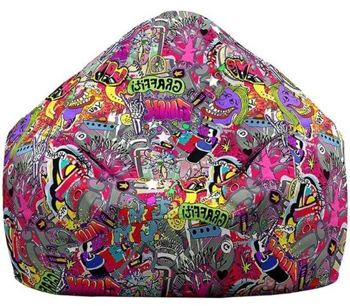 Zitzakhoes - Luie stoel - Ontspannen thuis - Wasbare hoes - 100x120 cm - Roze