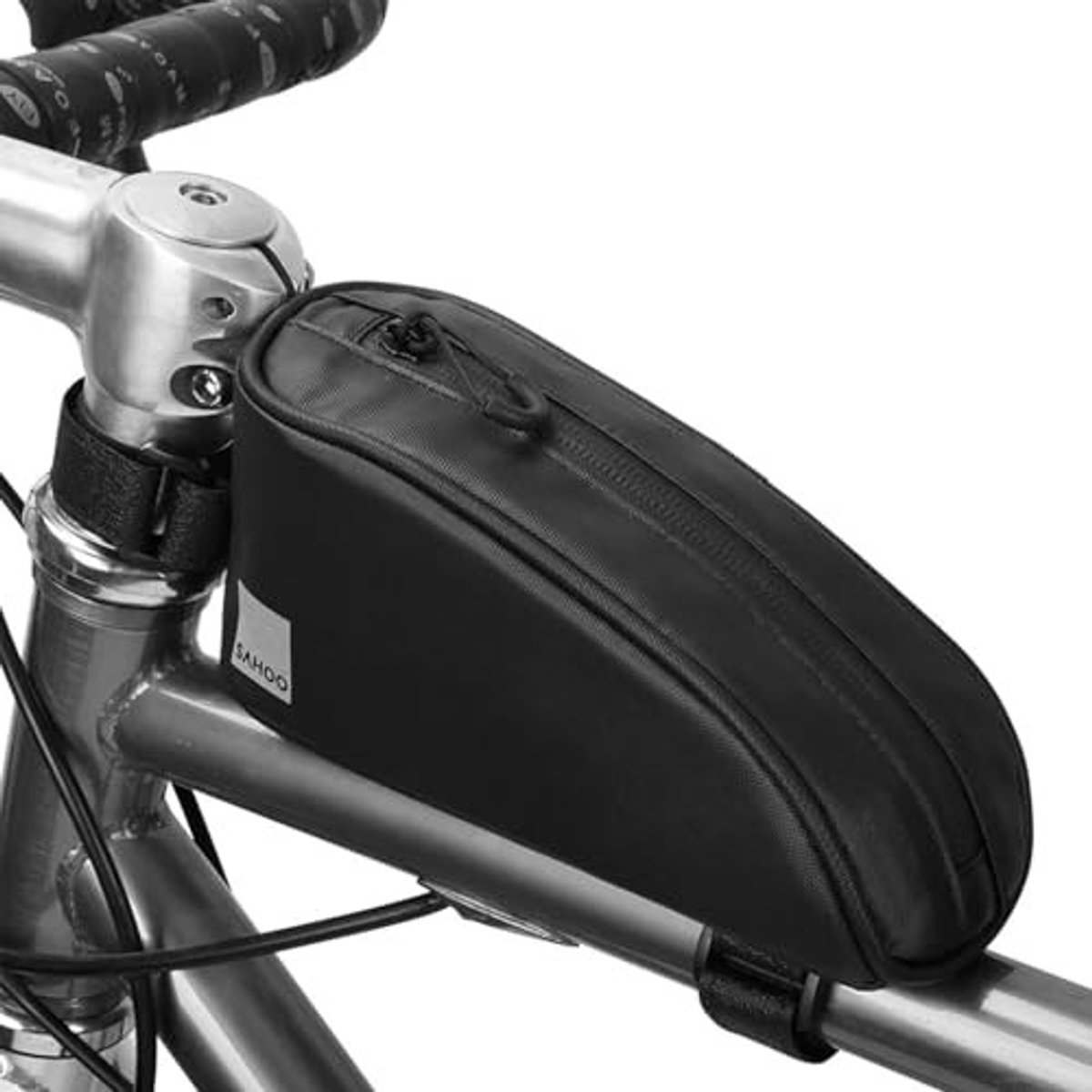 Fiets Top Tube Frame Bag - Waterdicht en universele pasvorm - Zwart