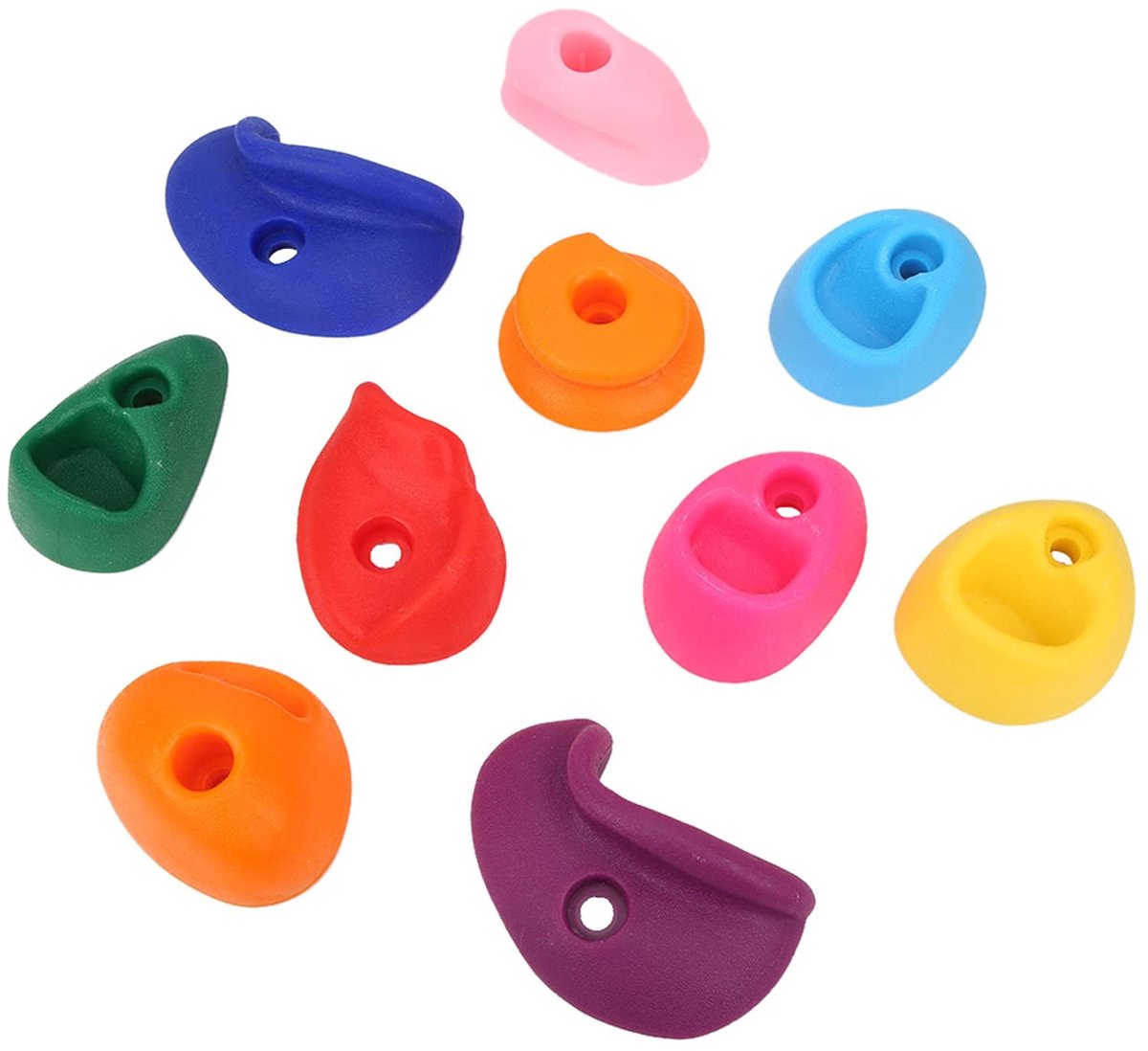Rock Climbing Handles - Ergonomisch, Huidvriendelijk, 10 Stuks