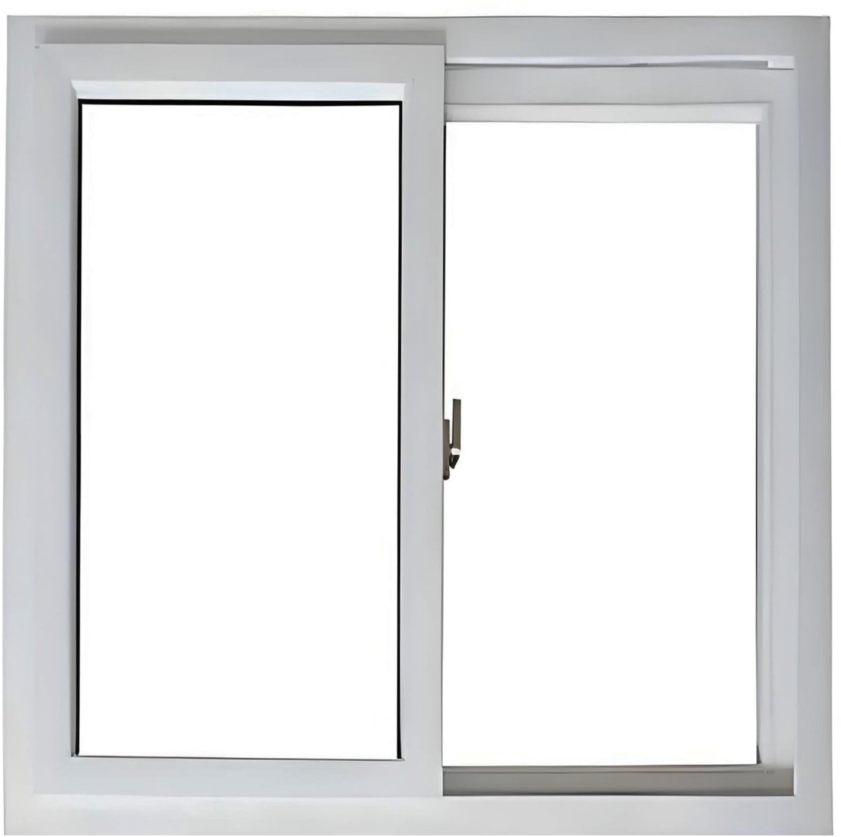Aluminium Schuifraam - Ventilatie en Licht - Wit - 55 x 40 cm