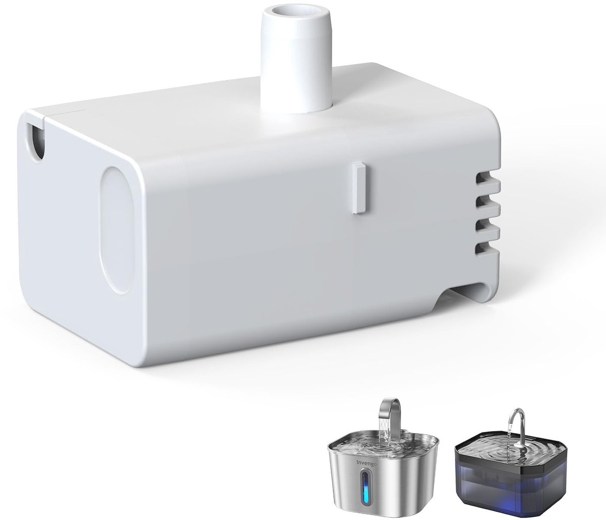 Elektrische Waterpomp - Binnengebruik in Zilver