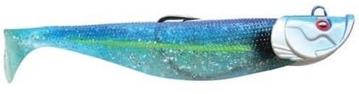 Zacht Kunstaas - Lokaas Vis - Vissen Rivier Zee - Versterkte Beweging - 12 cm - DB - DOS BLEU