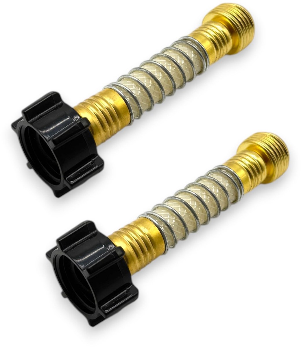 Set van 2 Tuinslang Verlengstukken met Kinkbescherming - 3/4 Inch