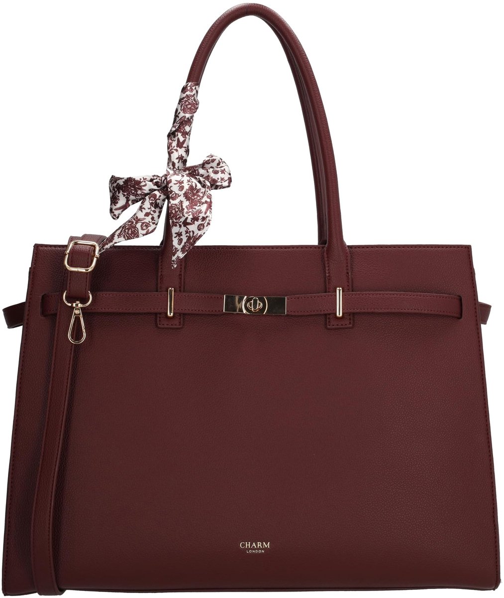 Laptop Bag 15.6 inch - Casual bordeaux rood