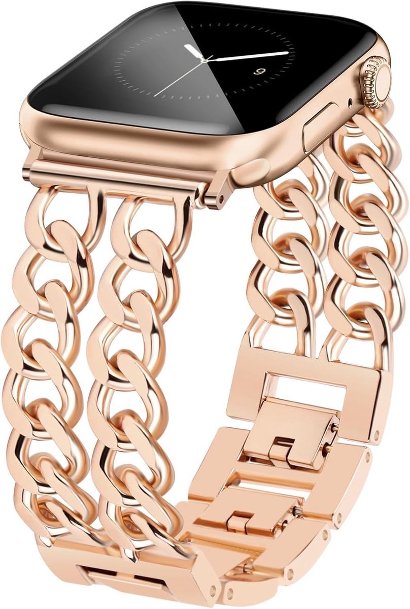 Metalen Horlogeband voor Samsung Galaxy Watch - Goud - Hoogwaardige Kwaliteit