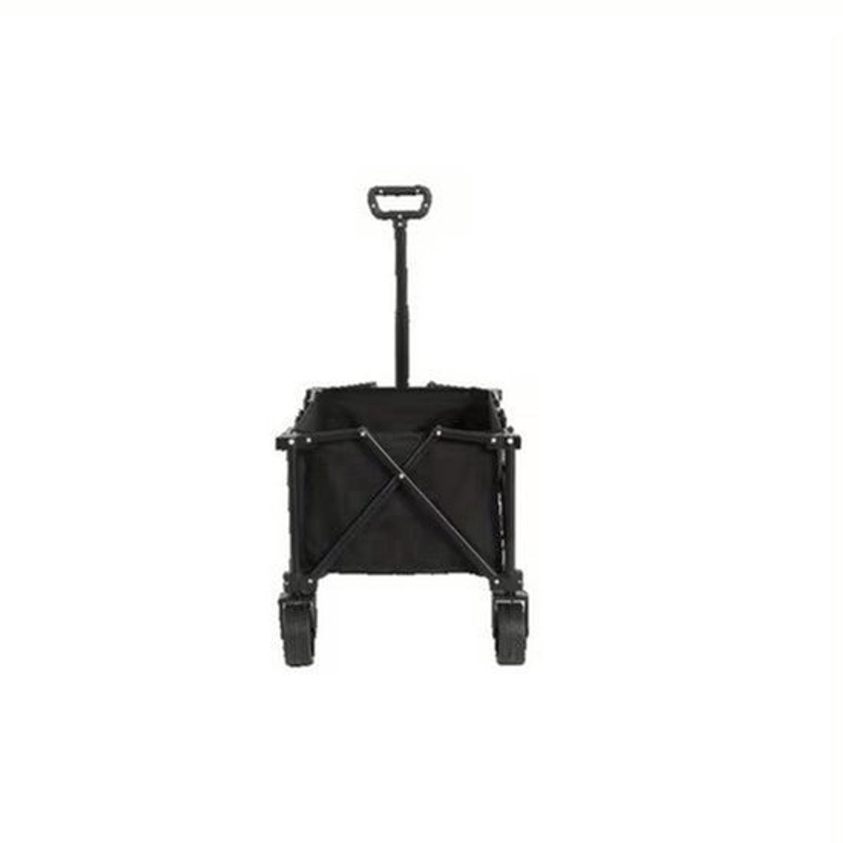 Vouwbare Trolley – Inklapbare Kar – Transportkar – Bolderkar – Handwagen – Zwart – Zware Lasten – Omni-Directionele Wielen
