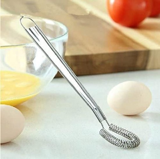 Mini Handgeklopte Mixer - Met Spiraal — afbeelding 2