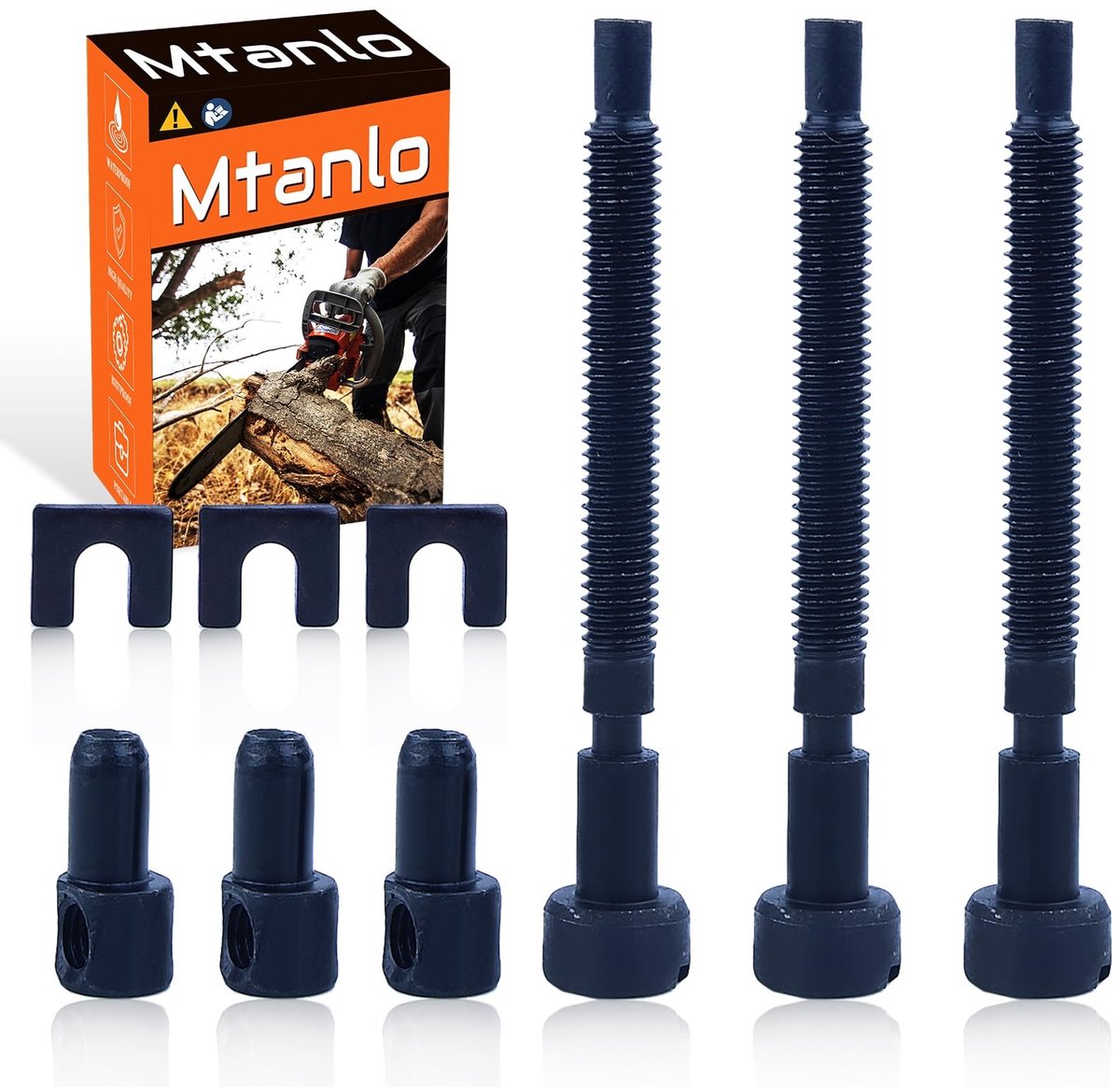 Ketting Spanner Schroef voor Jonsered 625/630/670 - 3 Stuks