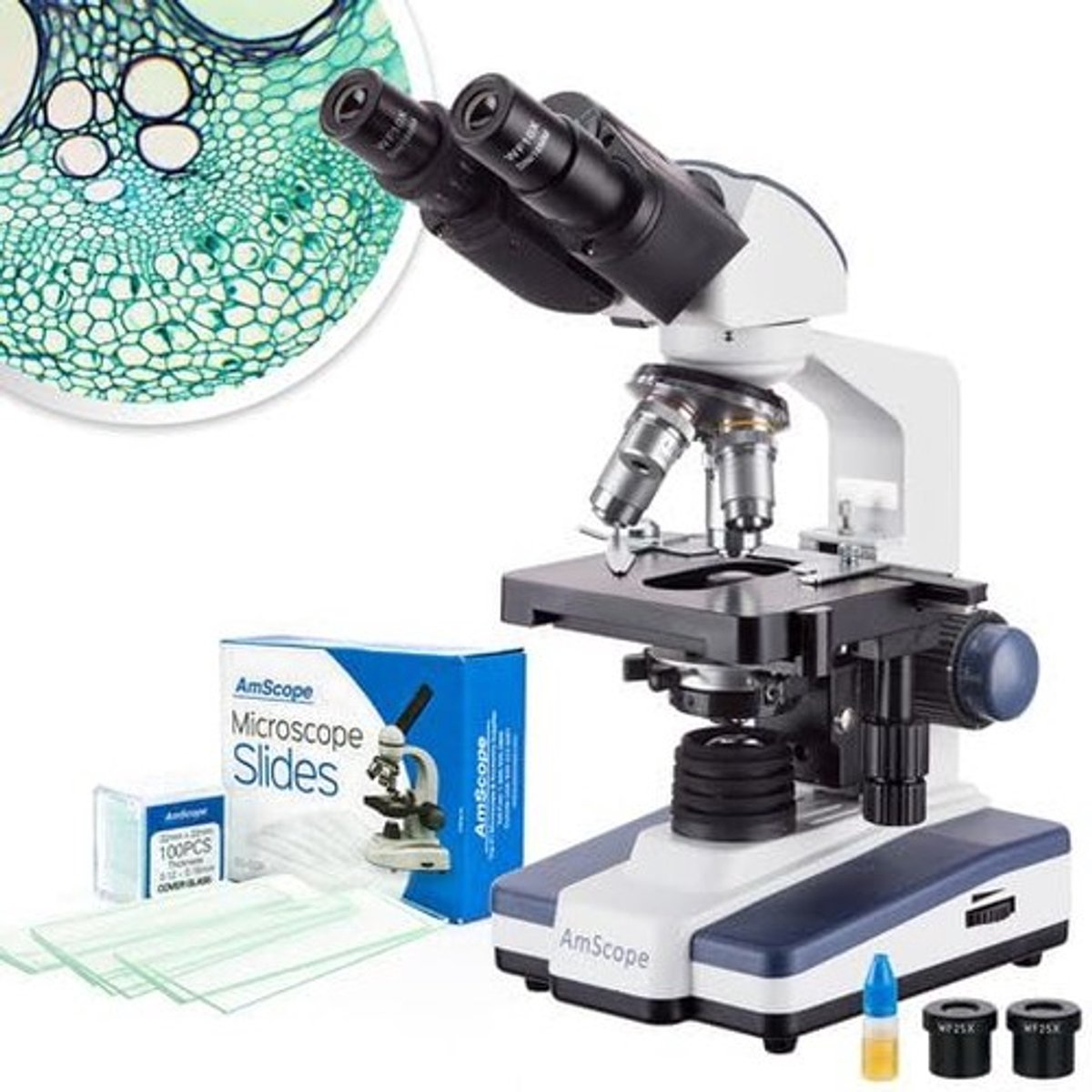 Binoculaire Microscoop - 40X-2500X - Met 3D Stage