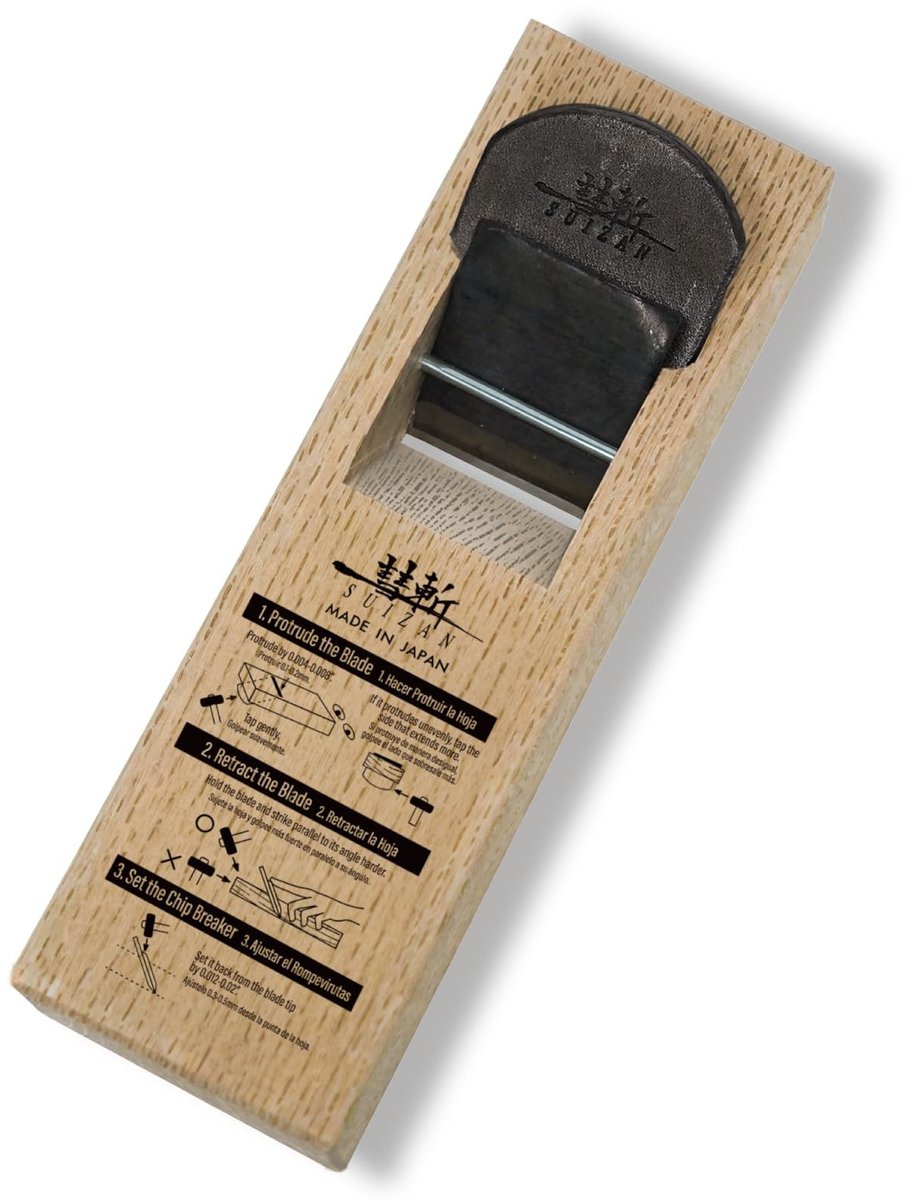 Japanse Hout Planer - 42 mm Dubbele Snede