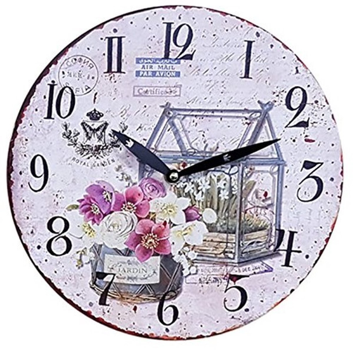 Wandklok Ø 29 cm - Stille Klok voor Binnengebruik