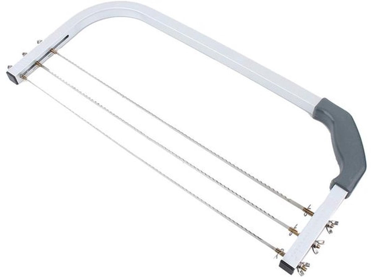 Verstelbare Cake Leveler Cutter, 3 Draad Cake Slicer Levelers RVS Cake Cutter en Leveler voor Bruiloft Verjaardag Layer Cake, Professioneel Taartmes Keuken Bakgereedschap