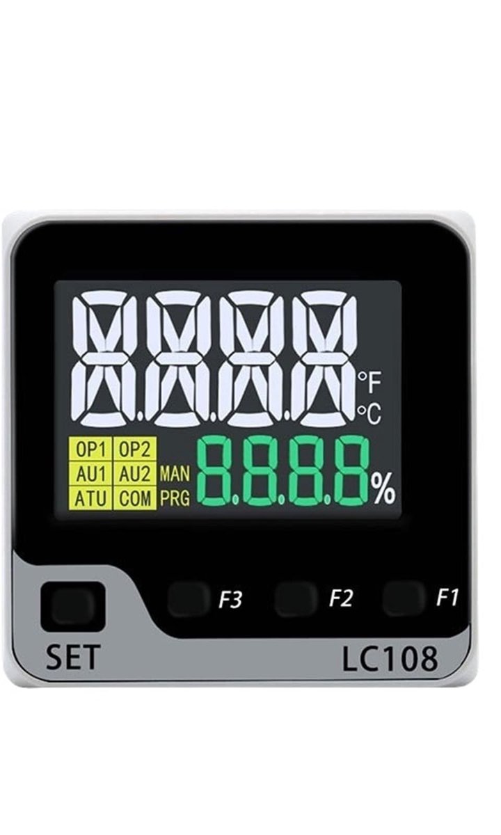 Digitale Temperatuurregelaar - Uitgang 4-20 mA en 2 alarmen