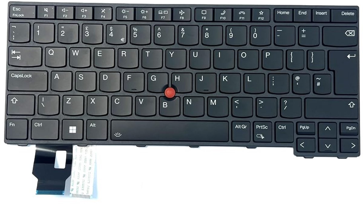 Keyboard Backlit Layout - Compatibel met Lenovo ThinkPad T14 / P14s / L14 Gen 3