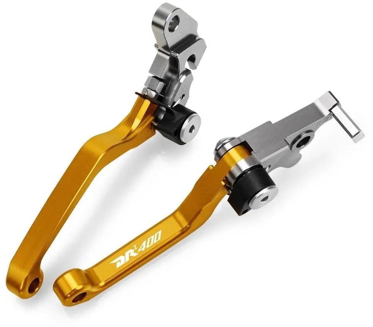Motorfiets Rem en Koppeling Hevels - Gold