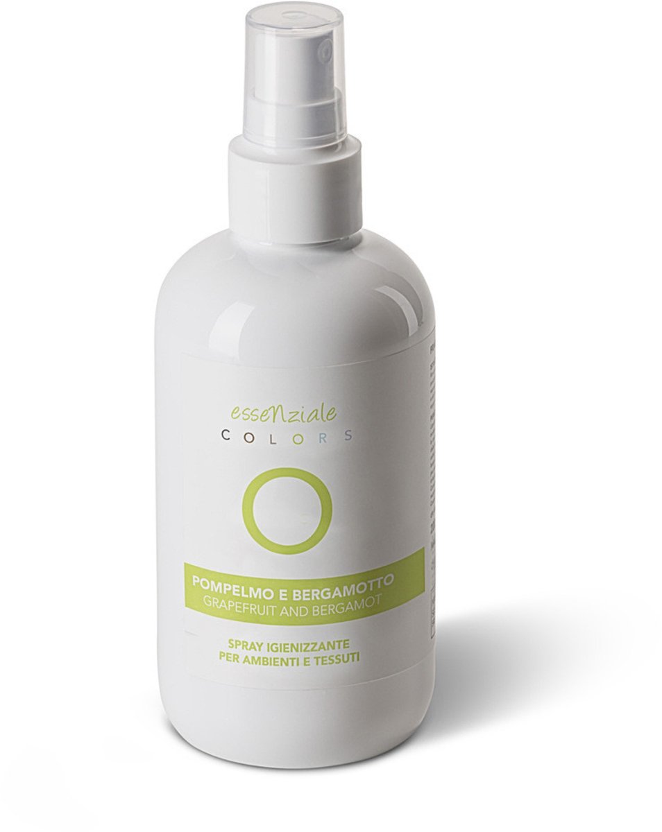 Textielspray Bergamot - 200 ml - Roomspray - Huisparfum - met Bergamot & Witte Bloemen