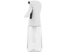 GRIFEMA GE2003W-200 Waterverstuiver 200 ml Wit – Herbruikbare verstuiver zonder BPA, fijne nevel en continu verstuiven voor haar, planten en schoonmaken