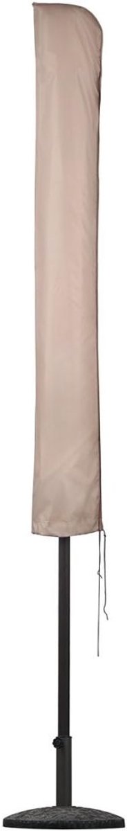 LNMsolutions® Parasolhoes - Parasolhoes Waterdicht - Beschermhoes voor Zweefparasol - Taupe - 11cm x 13cm x 67cm